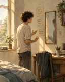 The Boy Who Practised Conversations That Never Happened